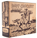 "DAVY CROCKETT AND HIS WILD HORSE STREAK" HARTLAND SERIES BOXED FIGURE #807.