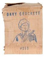 "DAVY CROCKETT" HIGH QUALITY MOTION LAMP/CLOCK WITH RARE BOX.