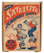 "SATELLITE JUMPING SHOES" BOXED PAIR.