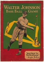 "WALTER JOHNSON BASE BALL GAME."