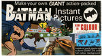 "BATMAN WITH ROBIN THE BOY WONDER INSTANT PICTURES" ENGLISH SET.