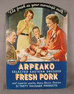 "ARPEAKO FRESH PORK" STANDEE.