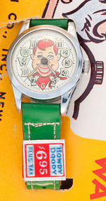 "IT'S HOWDY DOODY TIME" BOY'S BOXED WRISTWATCH.