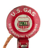 "U.S. GAS" TIN TOY GAS PUMP.