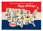 “ESSO HAPPY MOTORING !” GAS STATION GIFT BOXED GIVEAWAY.