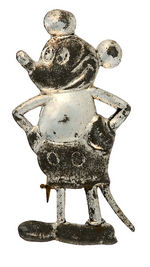 MICKEY MOUSE HANDS ON HIPS EARLY 1930s PIN.