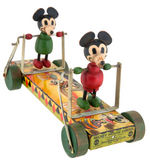 “MICKEY MOUSE CIRCUS” RARE PULL TOY.