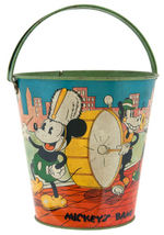 "MICKEY'S BAND" SAND PAIL.