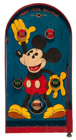 "MICKEY MOUSE" BAGATELLE & TARGET BY MARKS BROS.