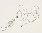 STEAMBOAT WILLIE PRODUCTION DRAWING.