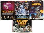 SCI-FI THEME GUM CARDS/TATTOOS FULL DISPLAY BOXES INCLUDING STAR TREK.