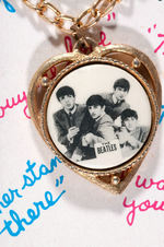 “THE BEATLES” CHARMS/HEART VARIETY PAIR OF CARDED BRACELETS.