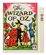 "THE WIZARD OF OZ" POSTER STAMP.