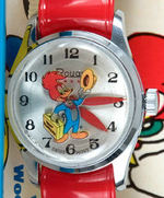 "WOODY WOODPECKER" BOXED WATCH.