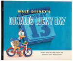"DONALD'S LUCKY DAY" HIGH GRADE BOOK.