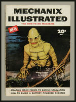 CREATURE FROM THE BLACK LAGOON "MECHANIX ILLUSTRATED" MAGAZINE.