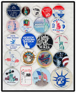 STATUE OF LIBERTY BUTTON COLLECTION.