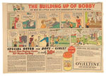 ORPHAN ANNIE/OVALTINE NEWSPAPER ADS FOR 5 DIFFERENT MUGS.