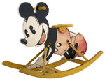 MICKEY MOUSE ROCKER STYLE CHILD'S RIDING TOY.