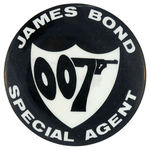 "JAMES BOND 007 SPECIAL AGENT" AUSTRALIAN BUTTON.