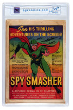"SPY SMASHER" #5 JUNE 1942 PGX 5.5 FINE-.