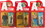 "THE A-TEAM" LOT OF SEVEN FIGURES AND GYROCOPTER BY GALOOB.