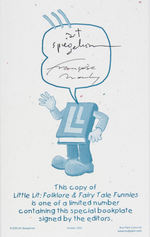 "LITTLE LIT: FOLKLORE & FAIRY TALE FUNNIES" HC & ART SPIEGLEMAN & FRANCOISE MOULY SIGNED BOOKPLATE.