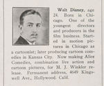 “THE FILM DAILY” 1925 SPECIAL DIRECTOR’S ISSUE EXHIBITOR’S MAGAZINE INCLUDING WALT DISNEY.