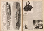 “HARPER’S WEEKLY” JAN.-JUNE 1862 BOUND VOLUME WITH 23 CIVIL WAR ISSUES.