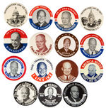 EISENHOWER COLLECTION OF 1.75" BUTTONS.