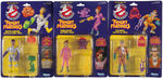 "THE REAL GHOSTBUSTERS" FRIGHT FEATURES SET OF FIVE BY KENNER.