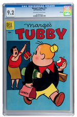 MARGE’S TUBBY #11 1955 CGC 9.2 OFF-WHITE TO WHITE PAGES FILE COPY.