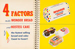 “WONDER BREAD AND HOSTESS CAKE "SALESMEN’S PRODUCT PROMOTIONAL BOOK WITH MANY HOWDY DOODY IMAGES.