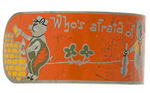 "WHO'S AFRAID OF THE BIG BAD WOLF" RARE EARLY 1930s BRACELET.