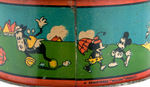 MICKEY MOUSE ALL TIN LITHO AUSTRALIAN DRUM BY "WILLOW".