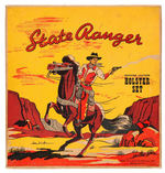 "STATE RANGER" BOXED HOLSTER SET WITH CAP GUN.