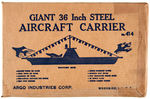 “GIANT 36 INCH STEEL AIRCRAFT CARRIER” BOXED SET.