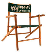“FOODINI T.V. DIRECTOR” CHILD’S TV CHAIR.
