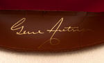 “GENE AUTRY” PERSONALLY OWNED COWBOY HAT WITH PHOTO.