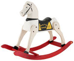 "HOPALONG CASSIDY'S TOPPER" CHILD'S ROCKING HORSE.