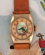 "DALE EVANS - QUEEN OF THE WEST" BOXED GIRLS' WRIST WATCH.