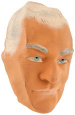 "HOPALONG CASSIDY AUTHENTIC LATEX MASK" WITH ORIGINAL BOX.