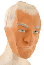 "HOPALONG CASSIDY AUTHENTIC LATEX MASK" WITH ORIGINAL BOX.