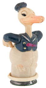 DONALD DUCK FIGURAL CELLULOID PENCIL SHARPENER.