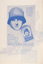 “PARAMOUNT PEP CLUB BALL 1928” AND “UNIVERSAL WEEKLY THE BIG ANNOUNCEMENT” 1930 PROMO PUBLICATIONS.