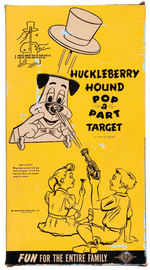 "POP A PART HUCKLEBERRY HOUND TARGET" BOXED SET.