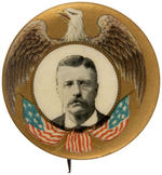 ROOSEVELT WITH EAGLE AND FLAGS HAKE #77.