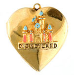 "DISNEYLAND" HEART LOCKET.