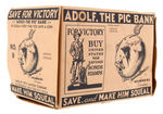 “ADOLF, THE PIG BANK” EMPTY BOX.