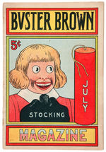 “BUSTER BROWN STOCKING” JULY 1906 MAGAZINE.